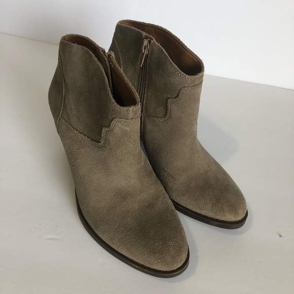 Lucky Brand Boots Tan Suede Size: 6.5M /36.5 - Picture 11 of 14